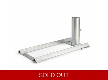 Carplate-HD Drive On Bracket For Mobile Pole Mounting